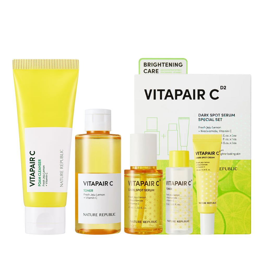 Vitapair C 3 Piece Set - Foam Cleanser, 150ml Toner & Dark Spot