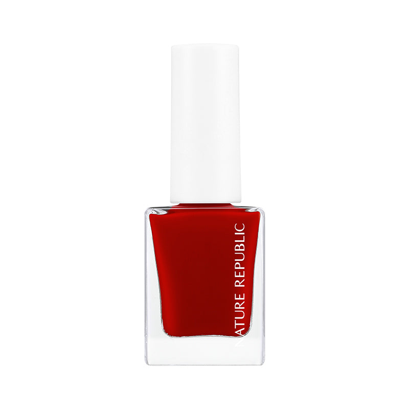 NATURABLOOM Breathable Nail Polish (Poppy Red) 