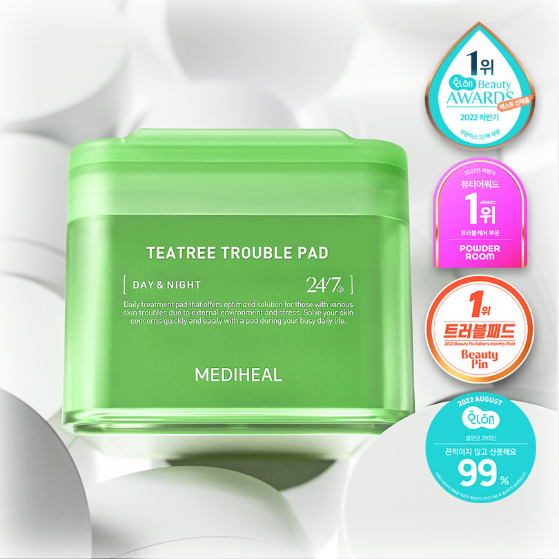 [MEDIHEAL] TEATREE TROUBLE PAD