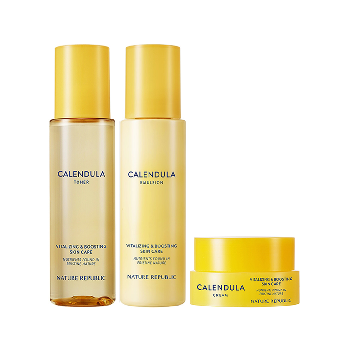 Calendula Relief Skin Care Set Emulsion & Cream) – Nature Republic USA Official